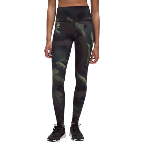 Lululemon Wunder Train High-Rise Tight 28" Ink Islands Burnside Multi Size 6 NWT - Picture 1 of 11